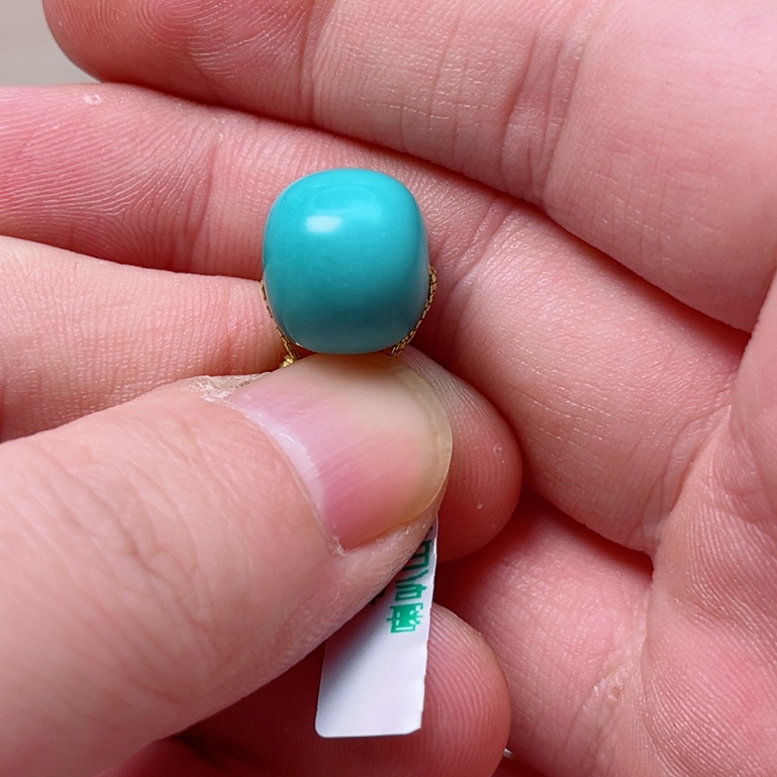 绿松石12.5老型未镶嵌