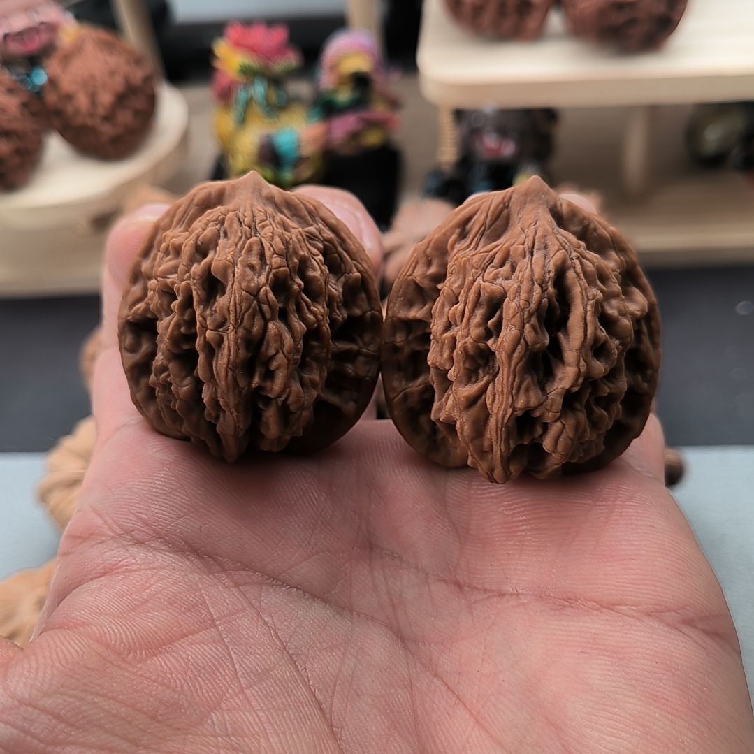 @***志吊坠文玩核桃麦穗虎头