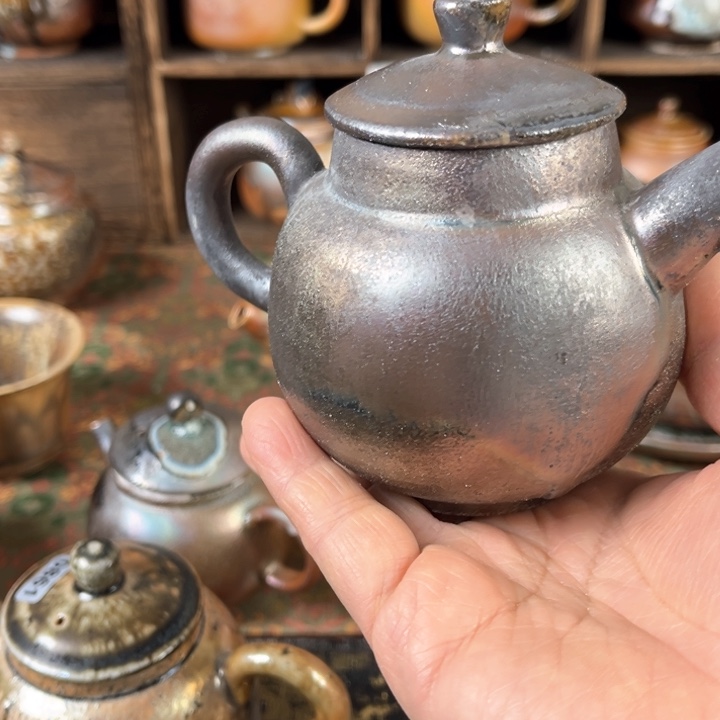 杯柴烧茶器主人壶壶