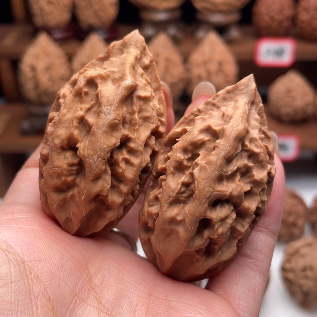 文玩核桃把件楸子13