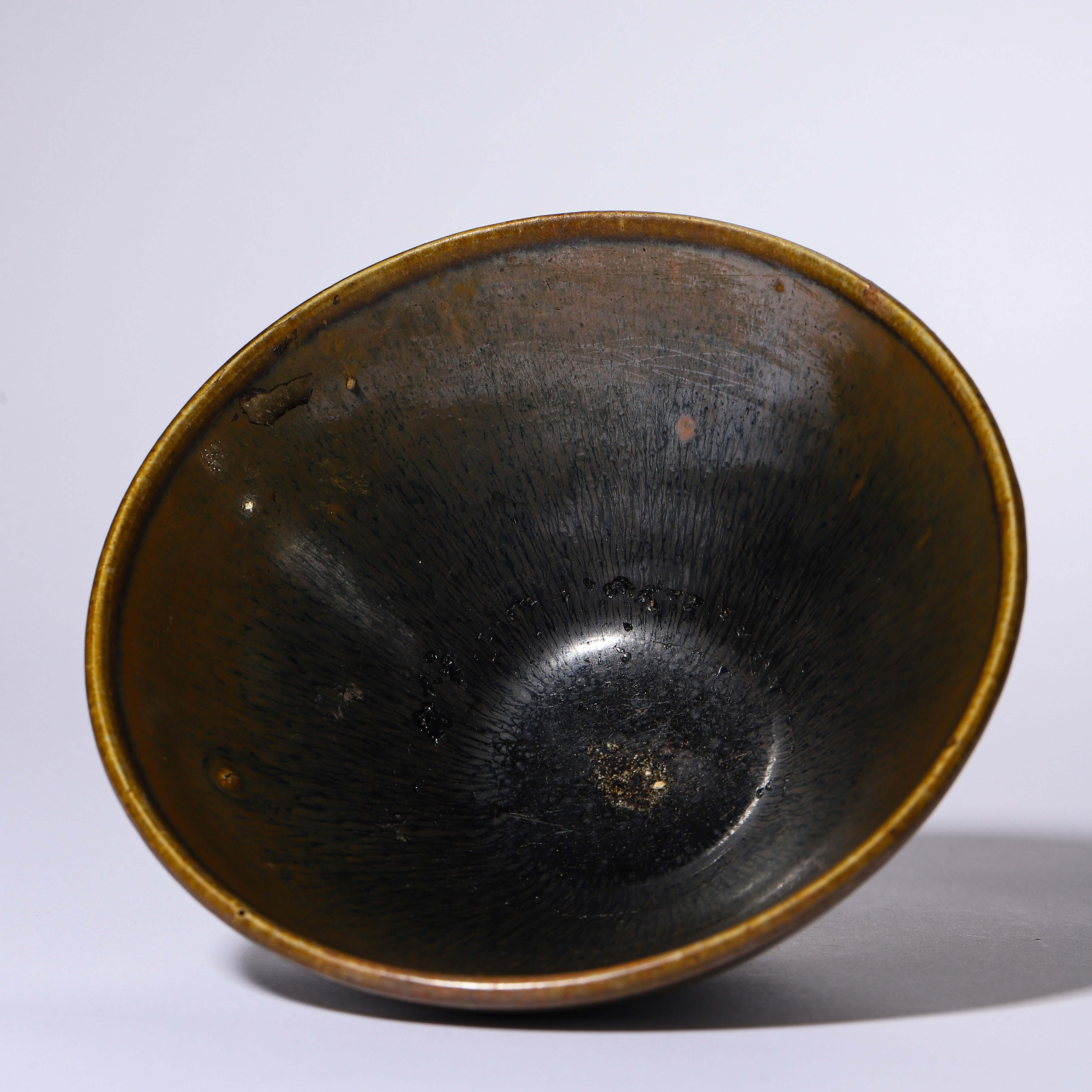 Lot10 黑釉兔毫盏