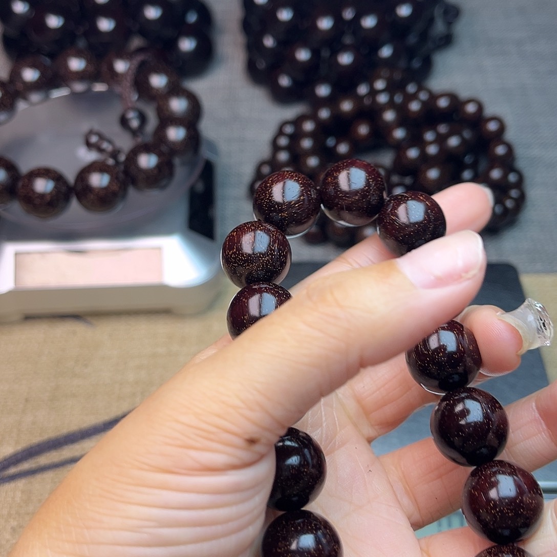 檀香紫檀（小叶紫檀）1.5x15满星