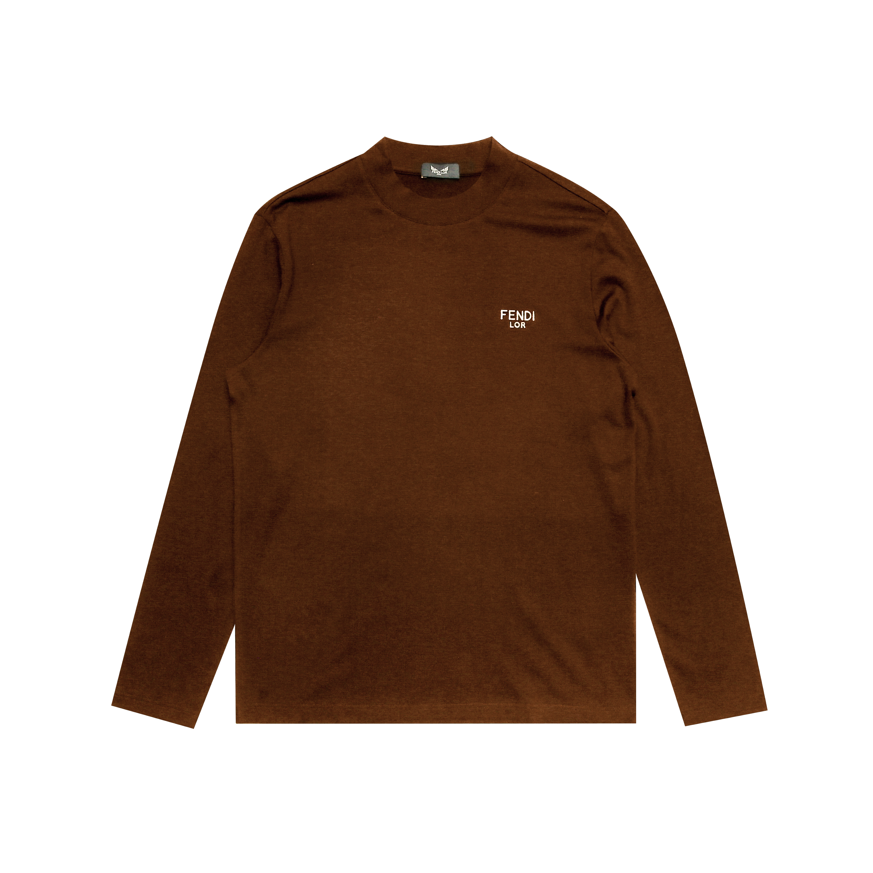 FENDILOR小怪兽2025年春秋款男士长袖T恤打底衫F414F073255A