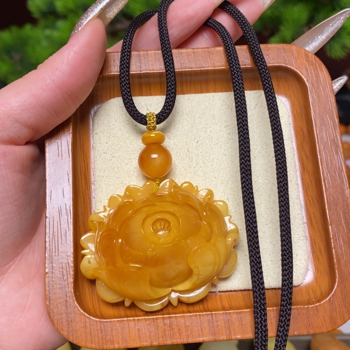 【闪购商品】未镶嵌颈饰蜜蜡项链