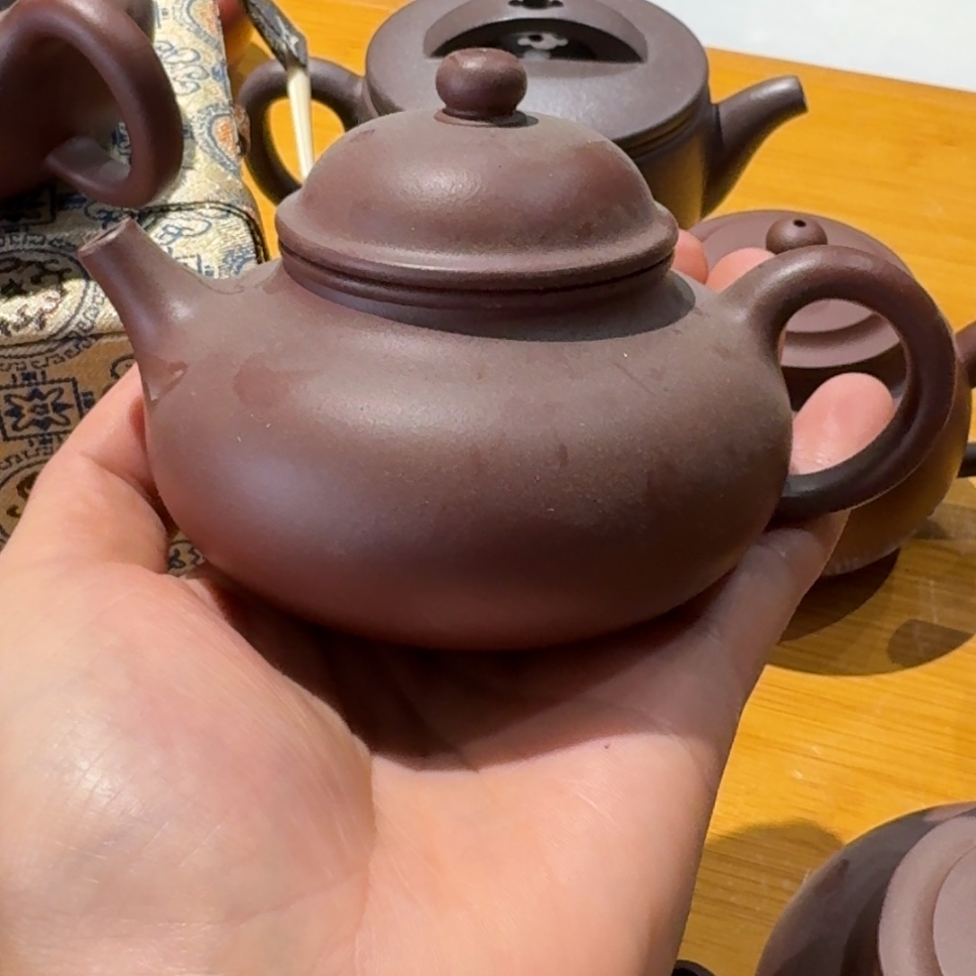 用***7紫砂茶壶原矿原石的制作方法