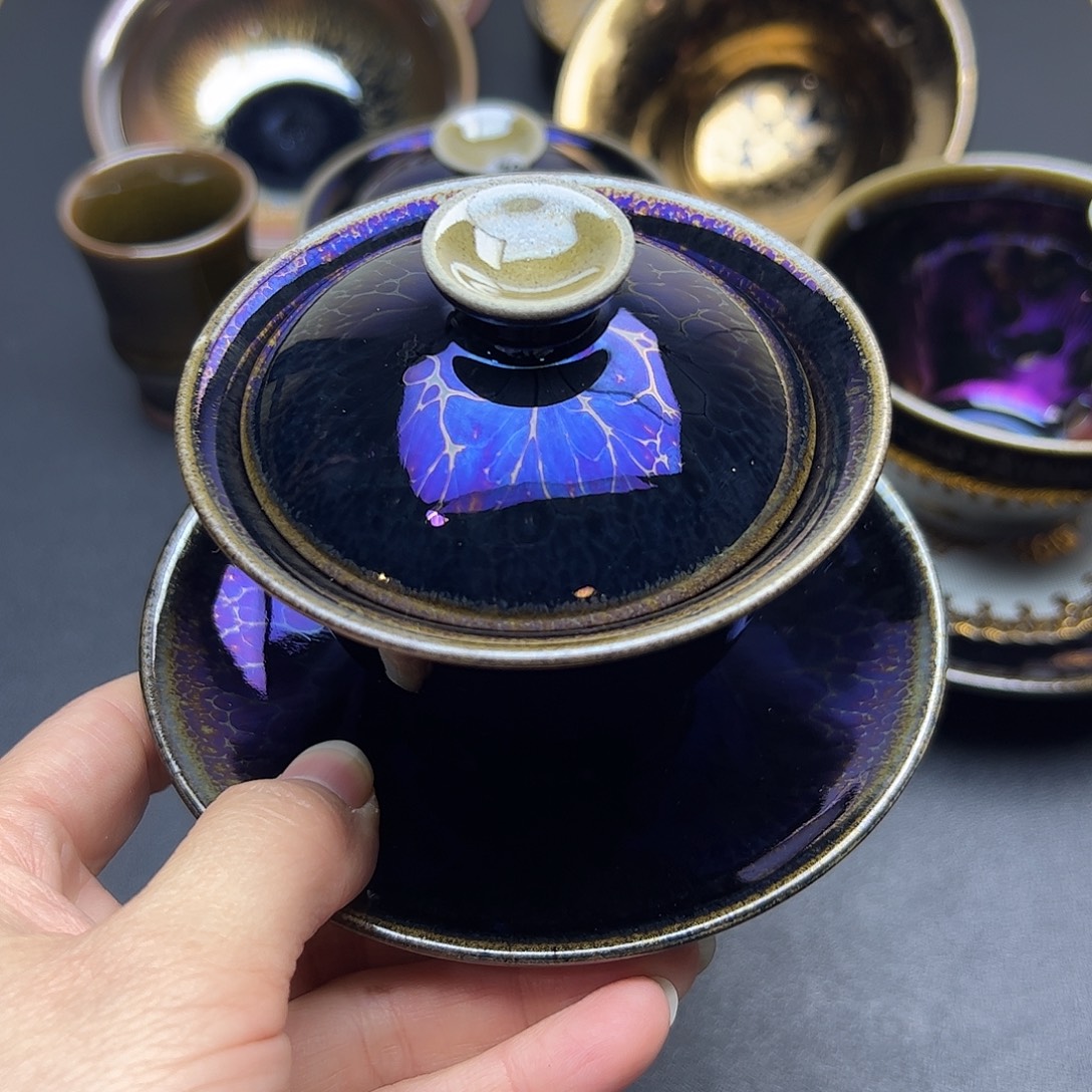 茶盏建窑建盏主人杯