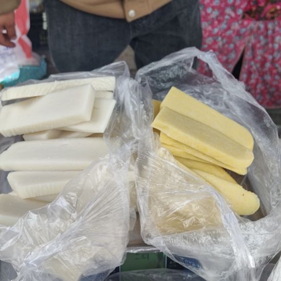 中国大陆龙场3斤大米粑粑2斤包谷粑粑切片