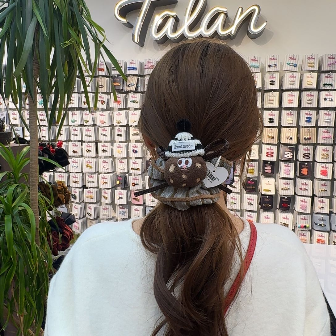 非金属小饼干发圈