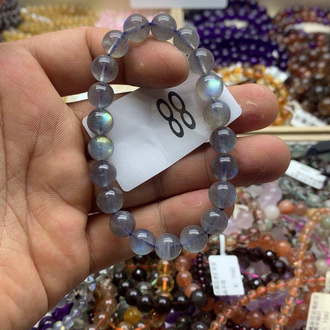 【闪购商品】拉长石手链未镶嵌手链