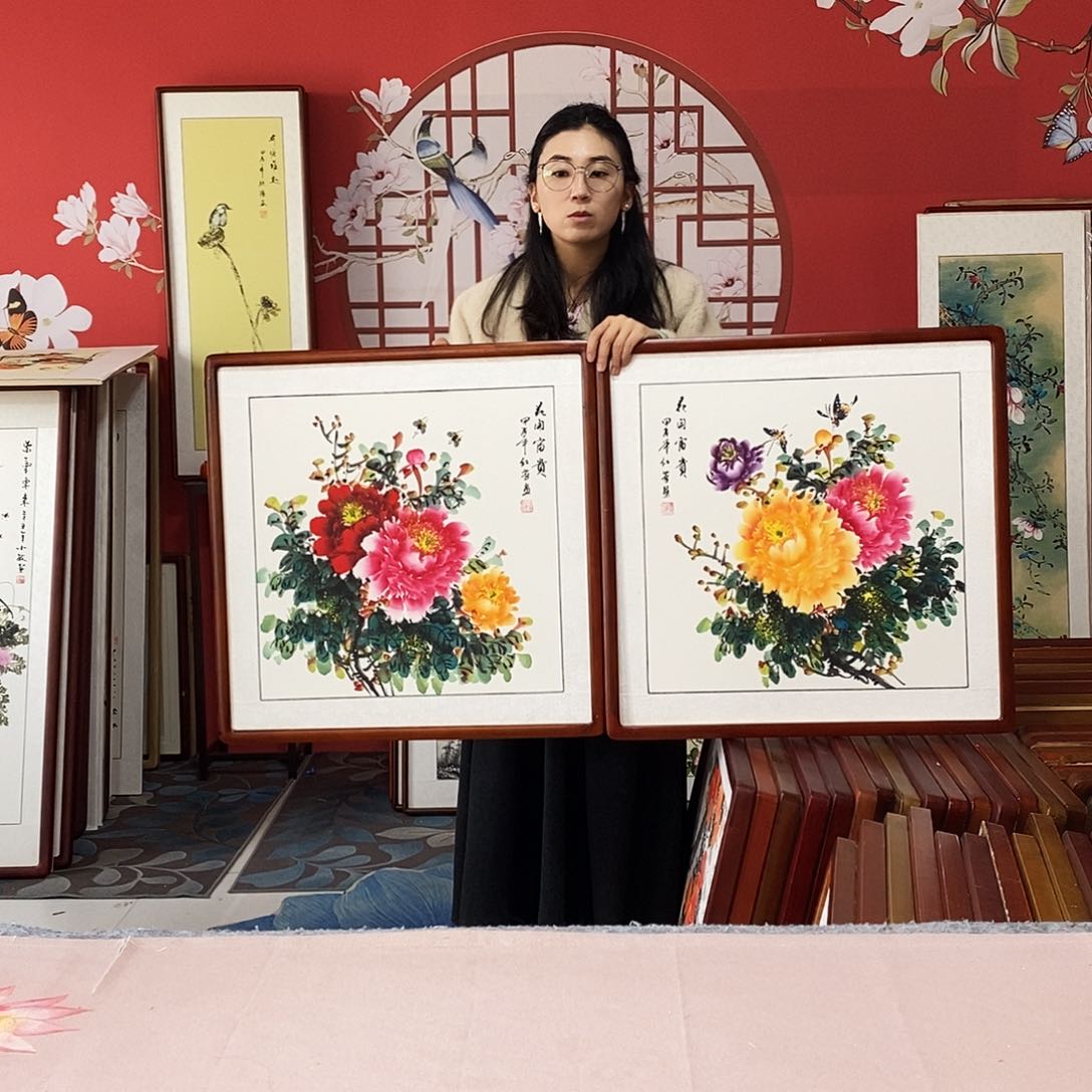 国画手写手绘62✖️62国画作品