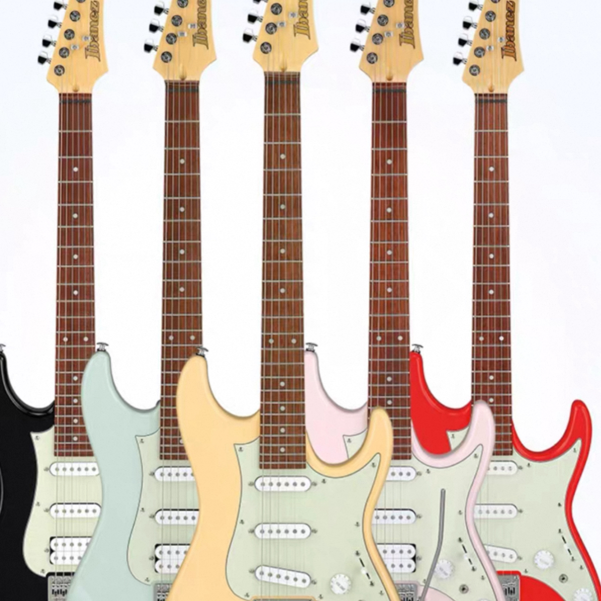 Ibanez依班娜AZ Standard/AZES40小双摇电吉他