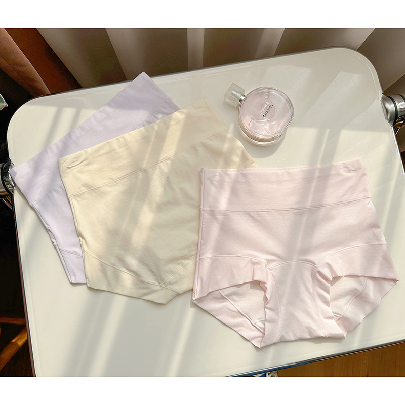 100支亲肤棉高腰加长裆三条装-20919