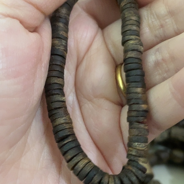 沉香沉香碎屑卡0．6片片珠单圈