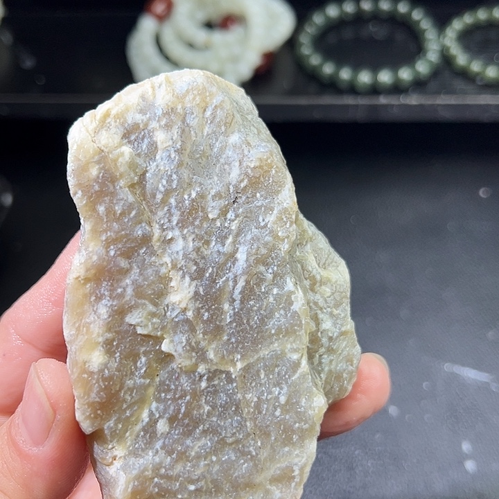 和田玉（糖玉）未镶嵌车挂