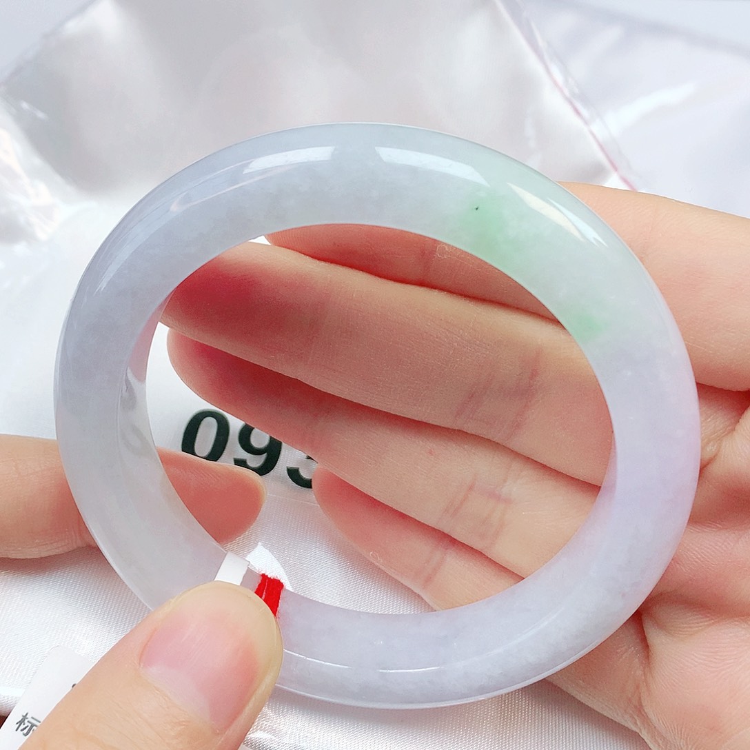 未镶嵌手镯翡翠抖音093