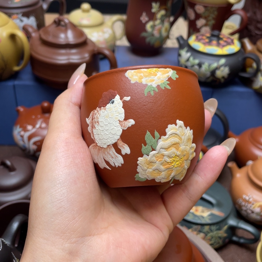 茶杯紫砂紫砂主人杯150cc