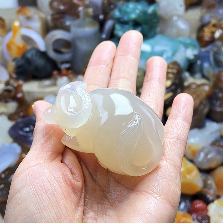 玛瑙/玉髓饰品未镶嵌东