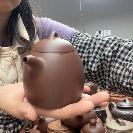 紫砂茶壶泥料底槽清