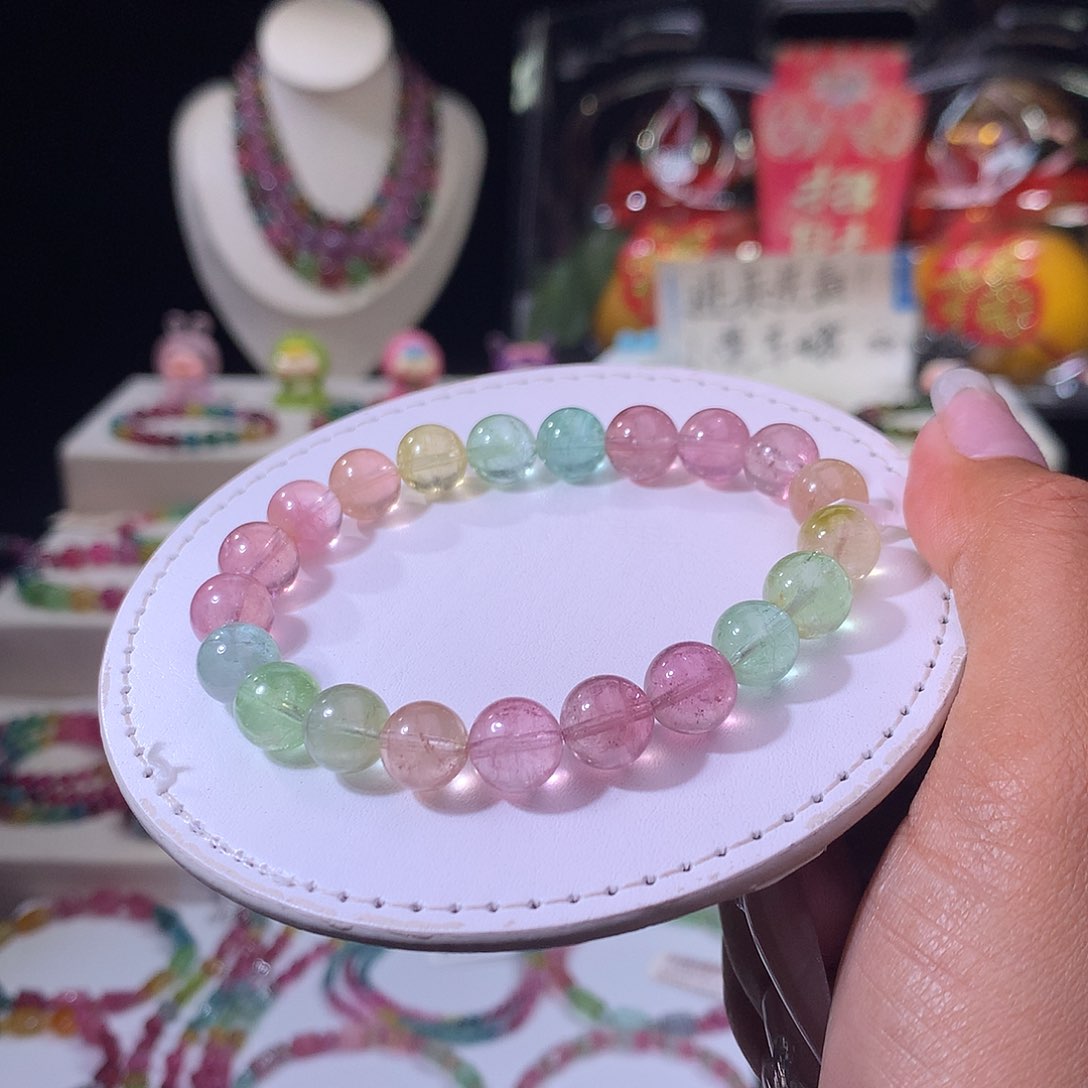 碧玺手链未镶嵌碧玺