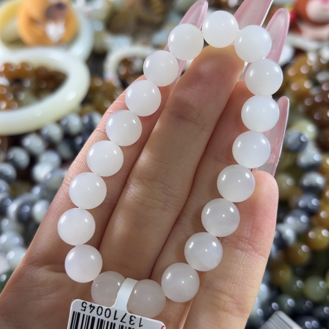 和田玉未镶嵌手链40