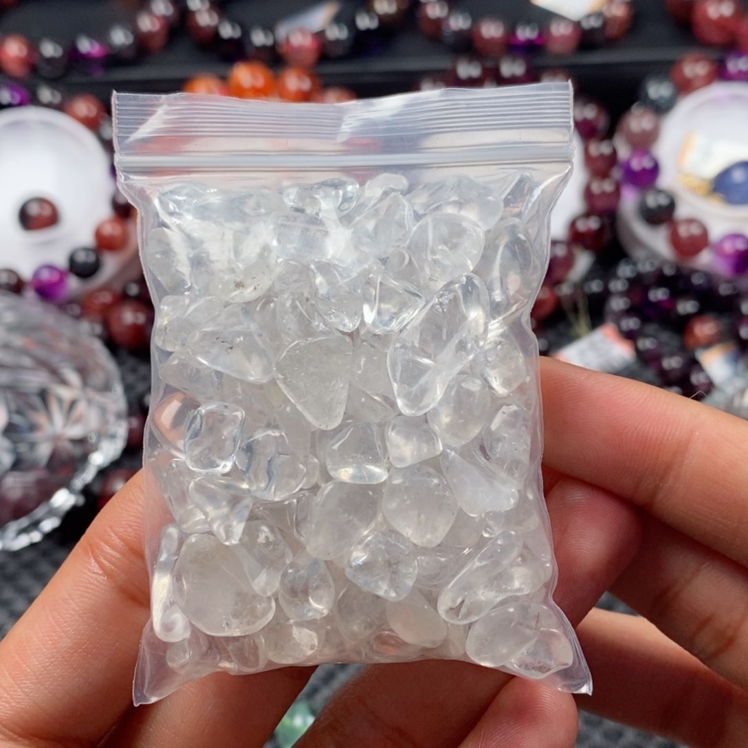 水晶手链未镶嵌浅*翠幽灵分单付款1725804