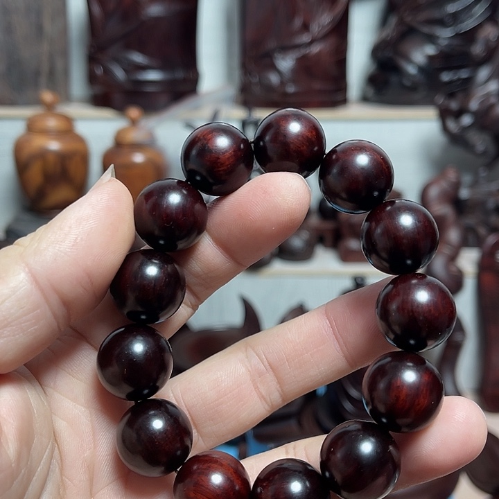 檀香紫檀（小叶紫檀）小叶紫檀手串