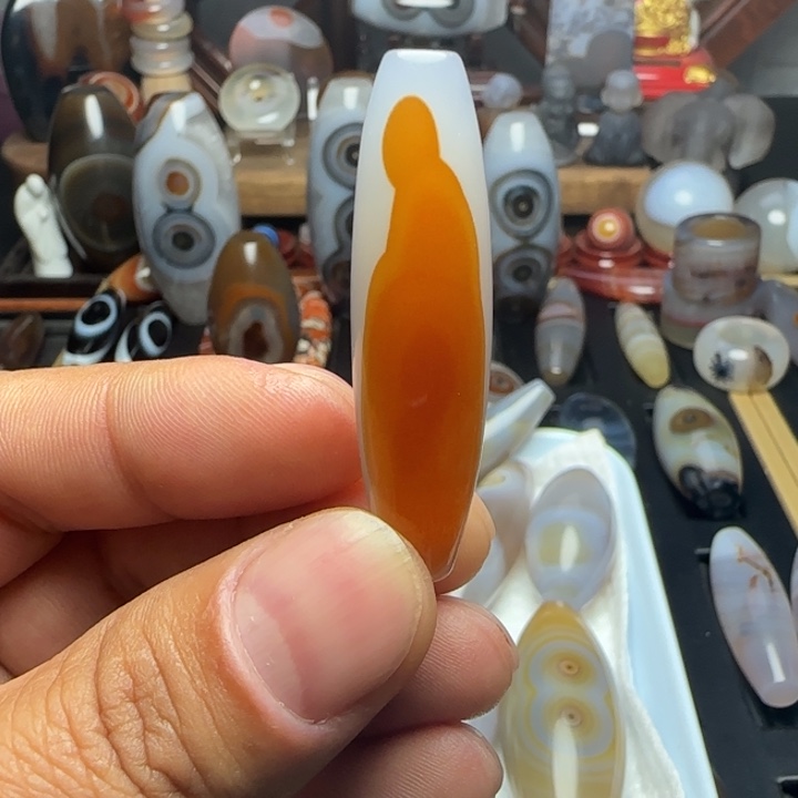 淇***练玛瑙/玉髓未镶嵌颈饰