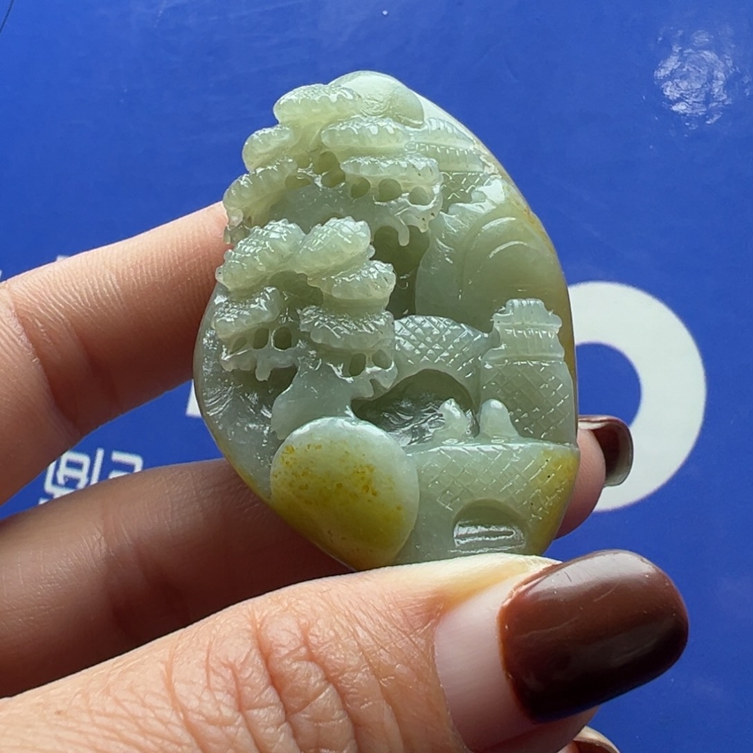 和田玉挂件未镶嵌