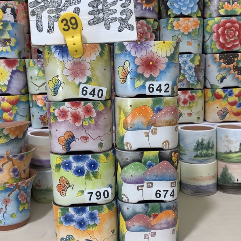【闪购商品】红陶缘**空花盆