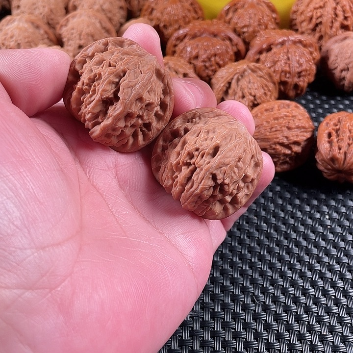 文玩核桃把件磨盘41尺