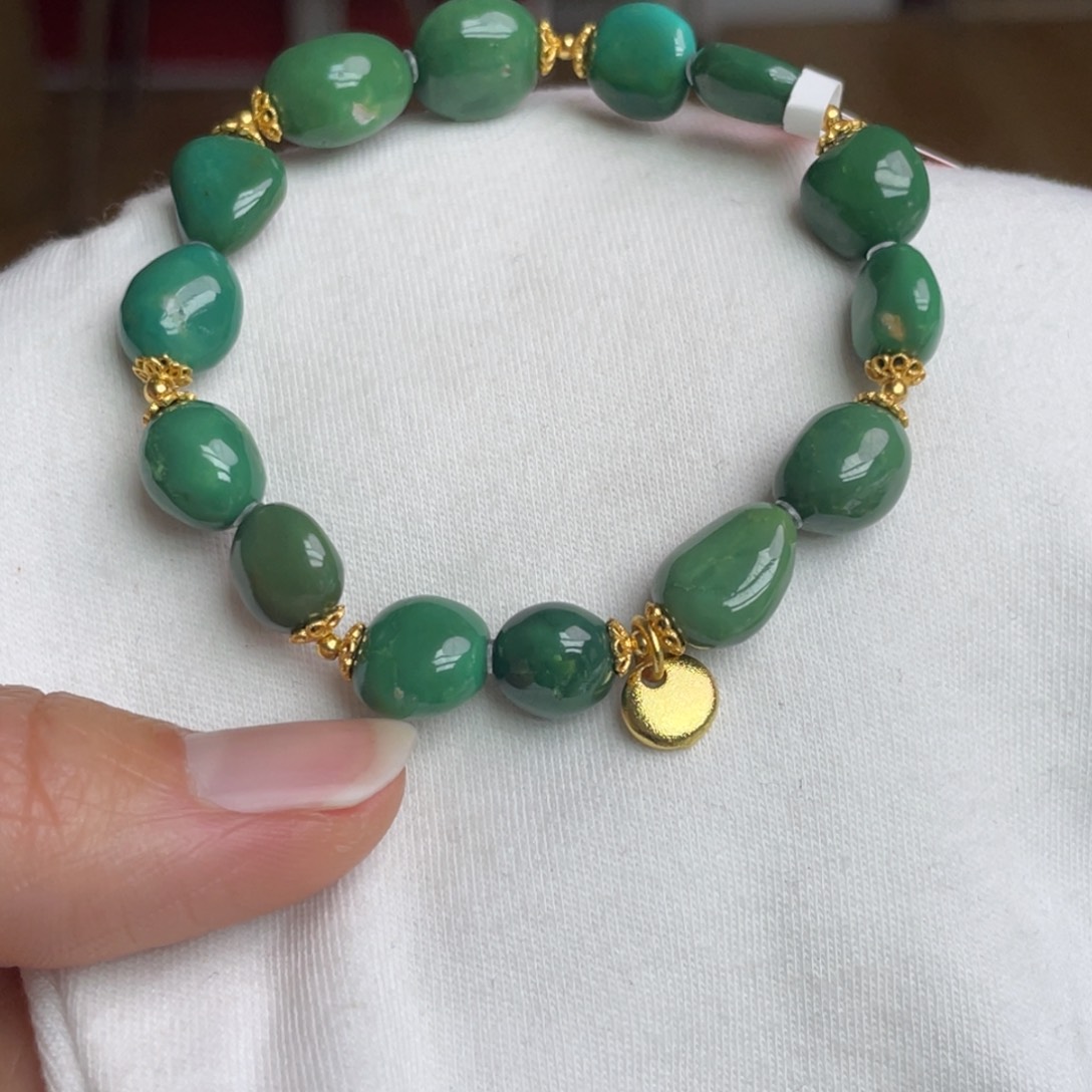 绿松石未镶嵌手链