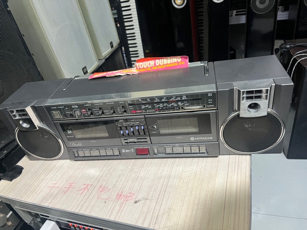 8新 HITACHI/日立 二手收录机 有故障需维修 成色如图