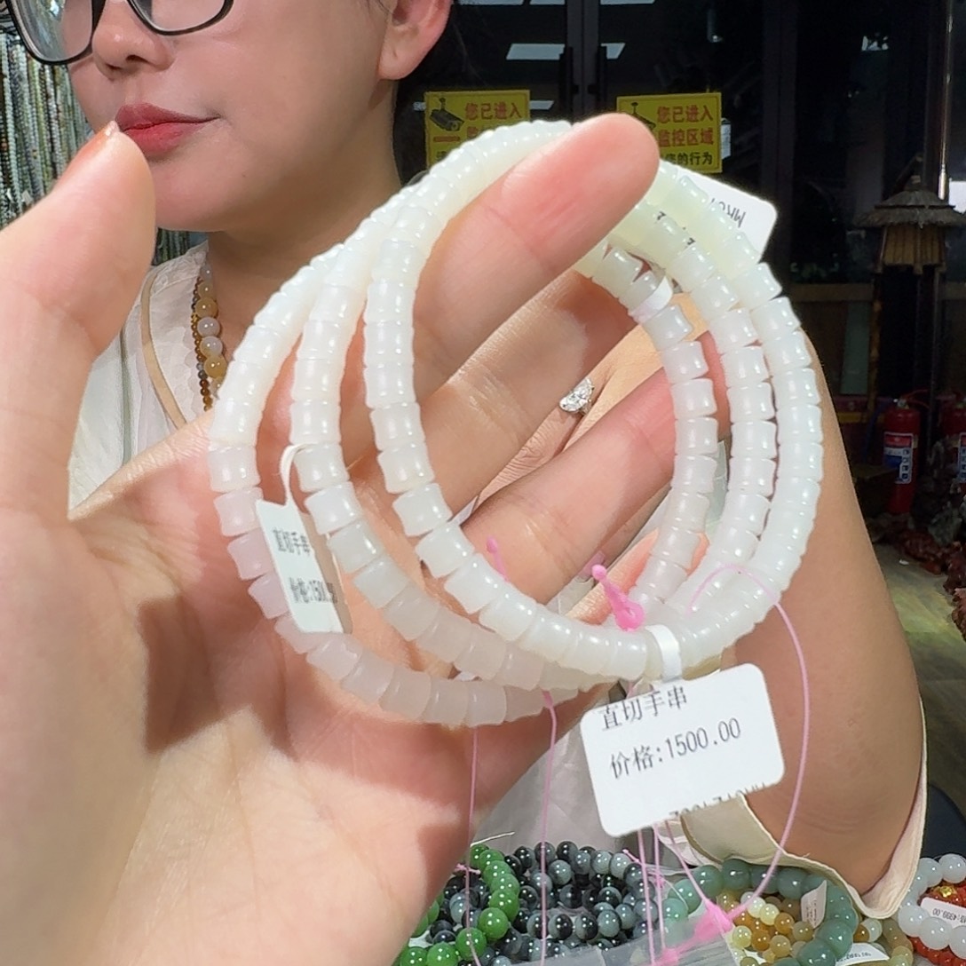 未镶嵌手链和田玉拍一发一多样性发货