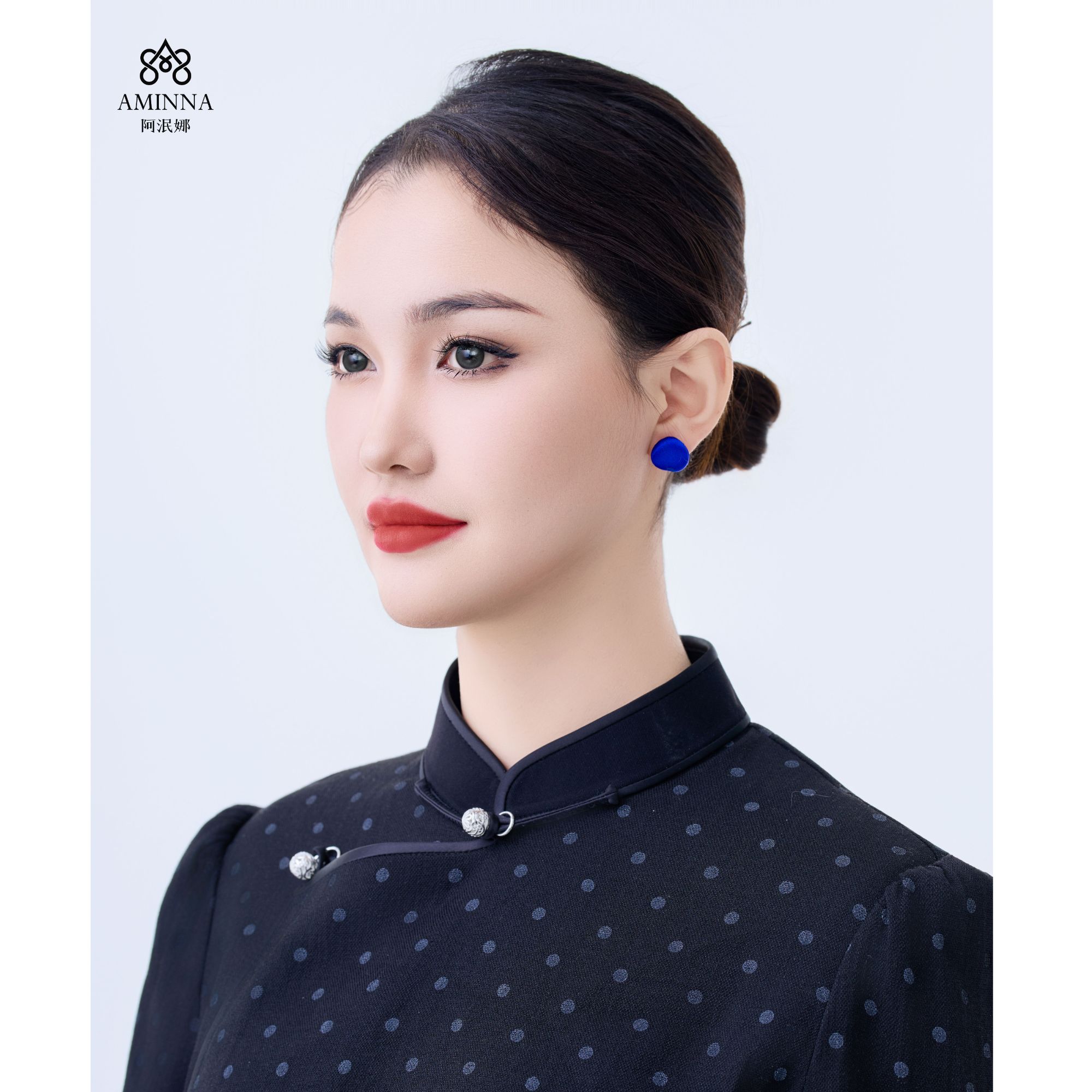 非金属布艺耳饰 【阿泯娜】Q2423耳饰 时尚民族风女生配饰