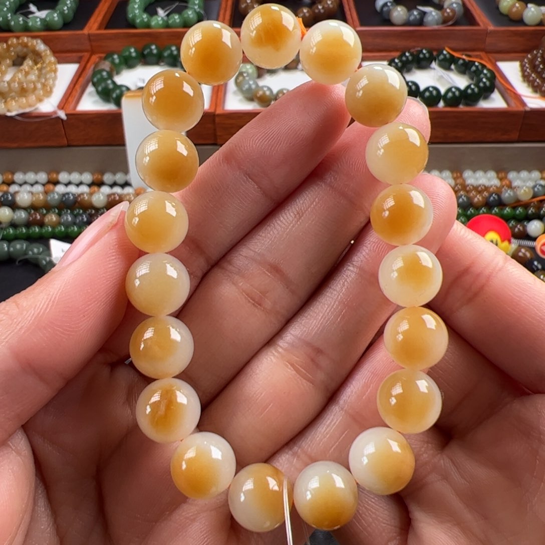 和田玉手链未镶嵌