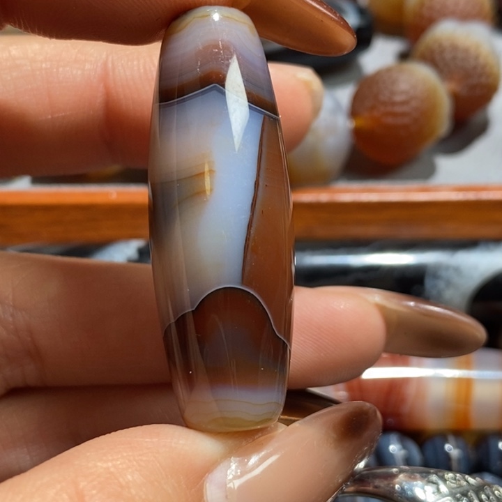 玛瑙/玉髓未镶嵌颈饰