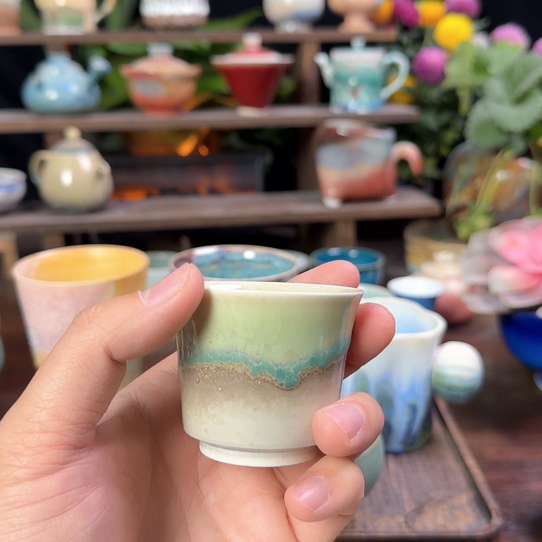 手工陶瓷主人杯杯67