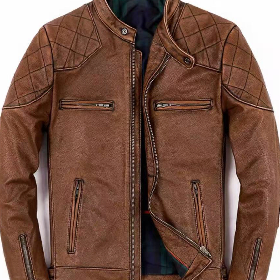 瑕疵皮衣～默认微瑕磨损～介意勿拍～非图片款～实物以直播间介绍为准