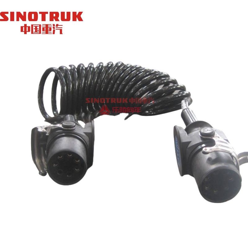 汕德卡豪沃ABS螺旋线束总成ABS弹簧线原厂装车