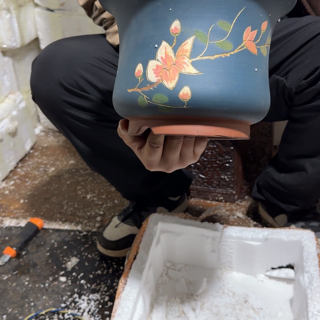 花盆紫砂瑕疵和瑕疵