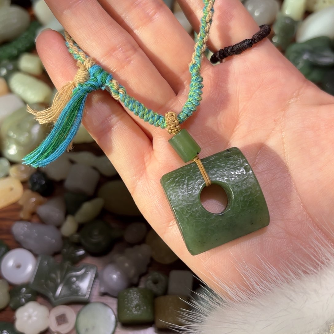 和田玉珠宝半成品未镶嵌