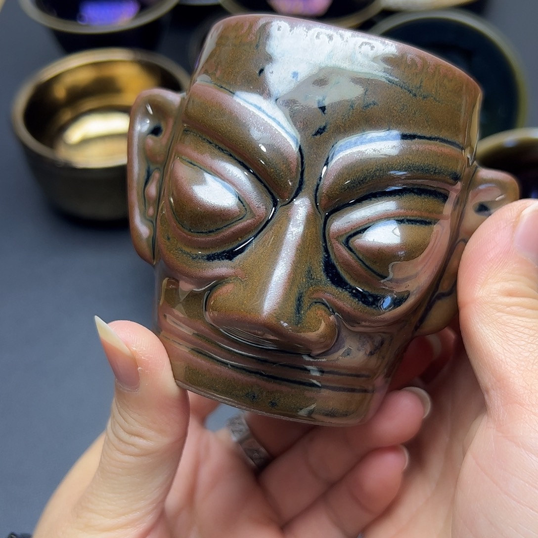 茶盏建窑建盏主人杯