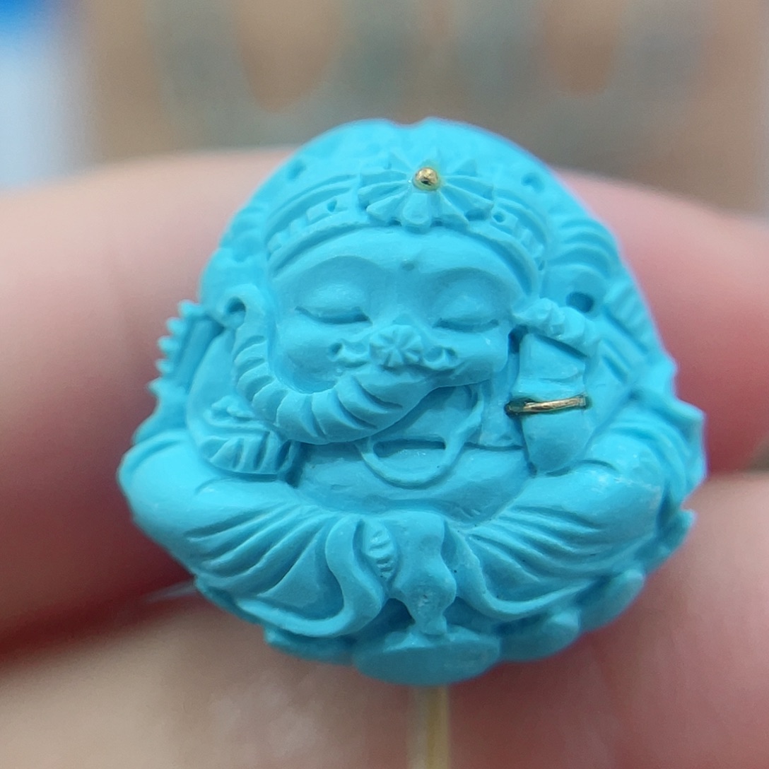 绿松石未镶嵌珠宝奇石