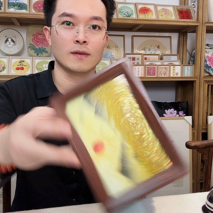 有机玻璃手绘作品手绘作品