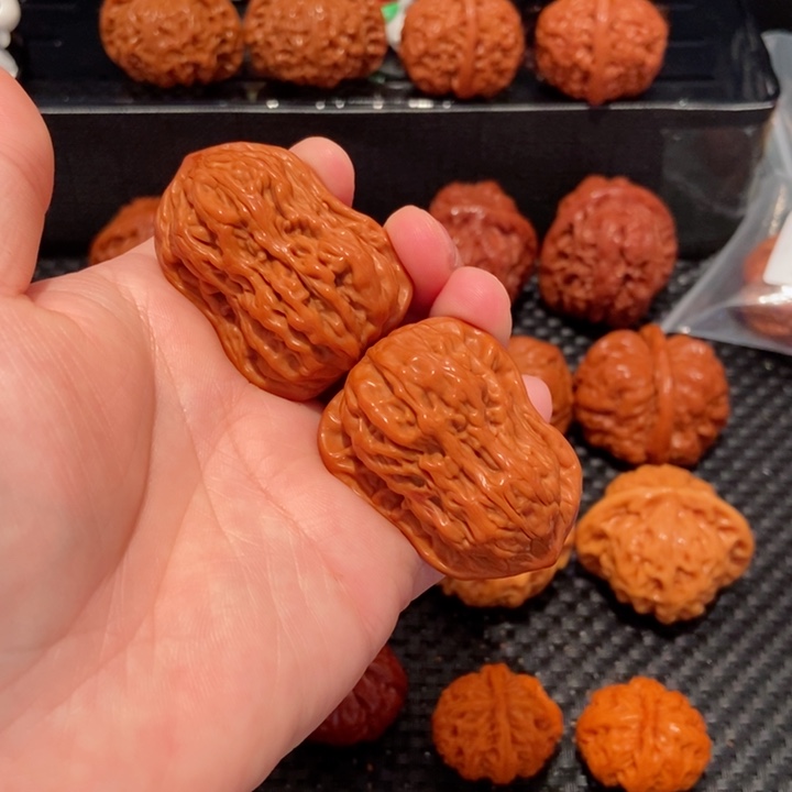 文玩核桃把件菊*刀34尺寸葫芦848