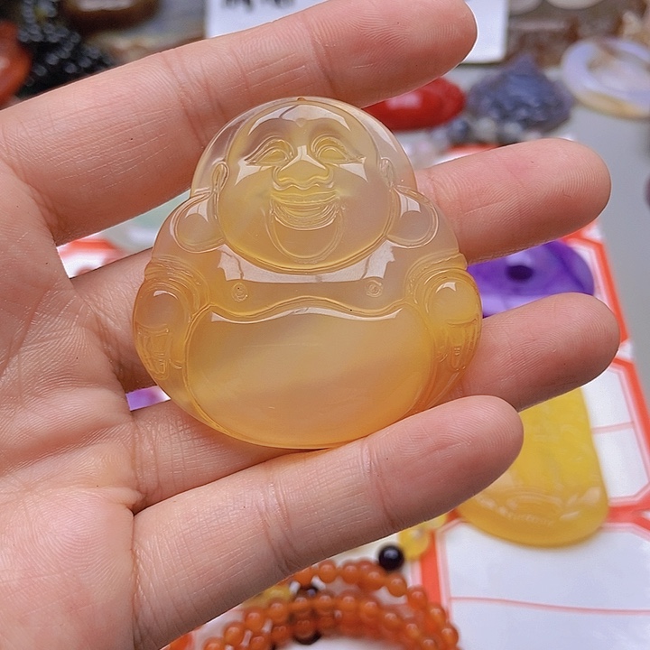 【闪购商品】未镶嵌玛瑙/玉髓珠宝半成品然**物