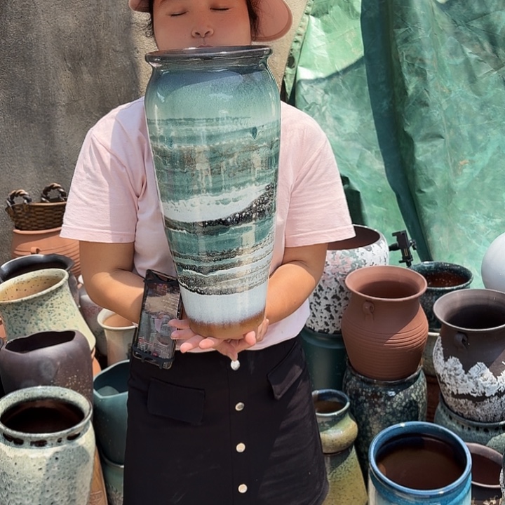 口17高40一个盆子。 