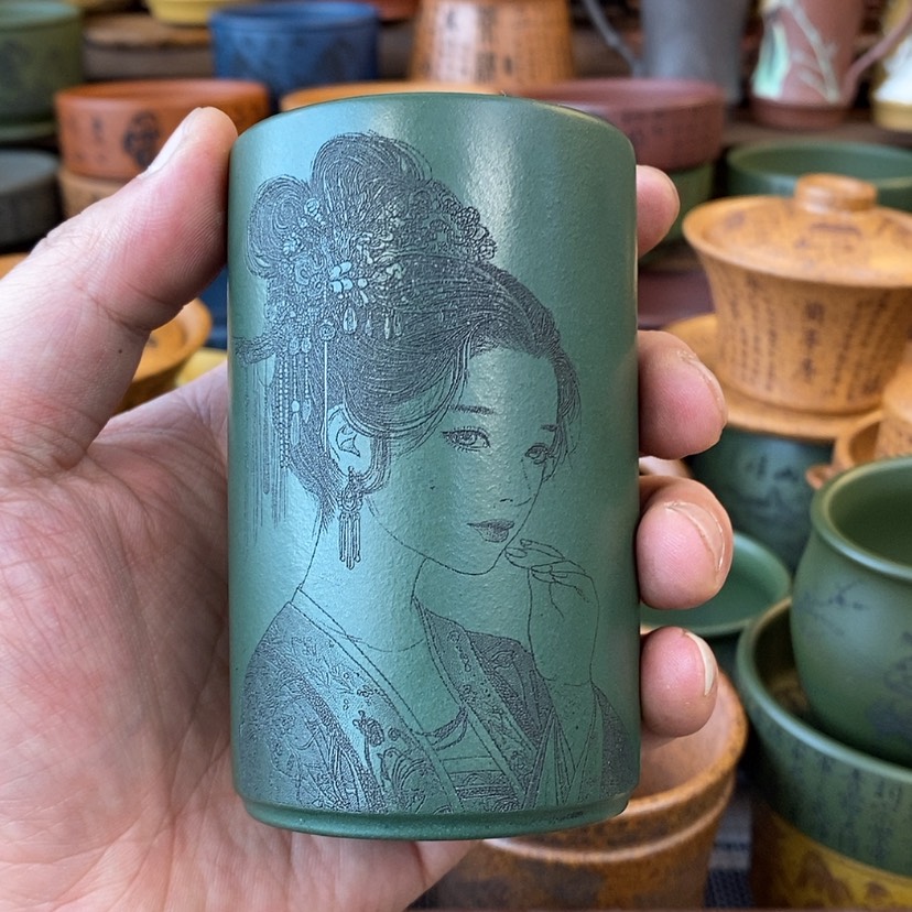 【闪购商品】紫砂杯子宜兴全手工紫砂杯