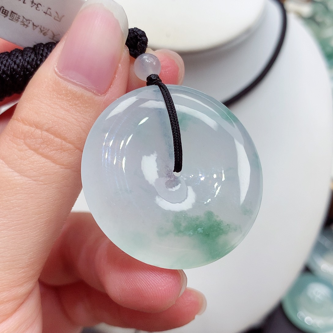 颈饰未镶嵌翡翠翡翠34，34.1/6
