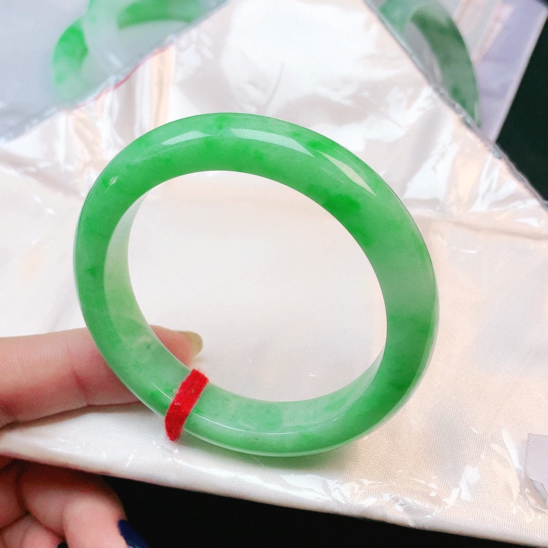 未镶嵌手镯翡翠正圈1918